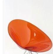 Eros Orange chair by designer Philippe Starck for Kartell