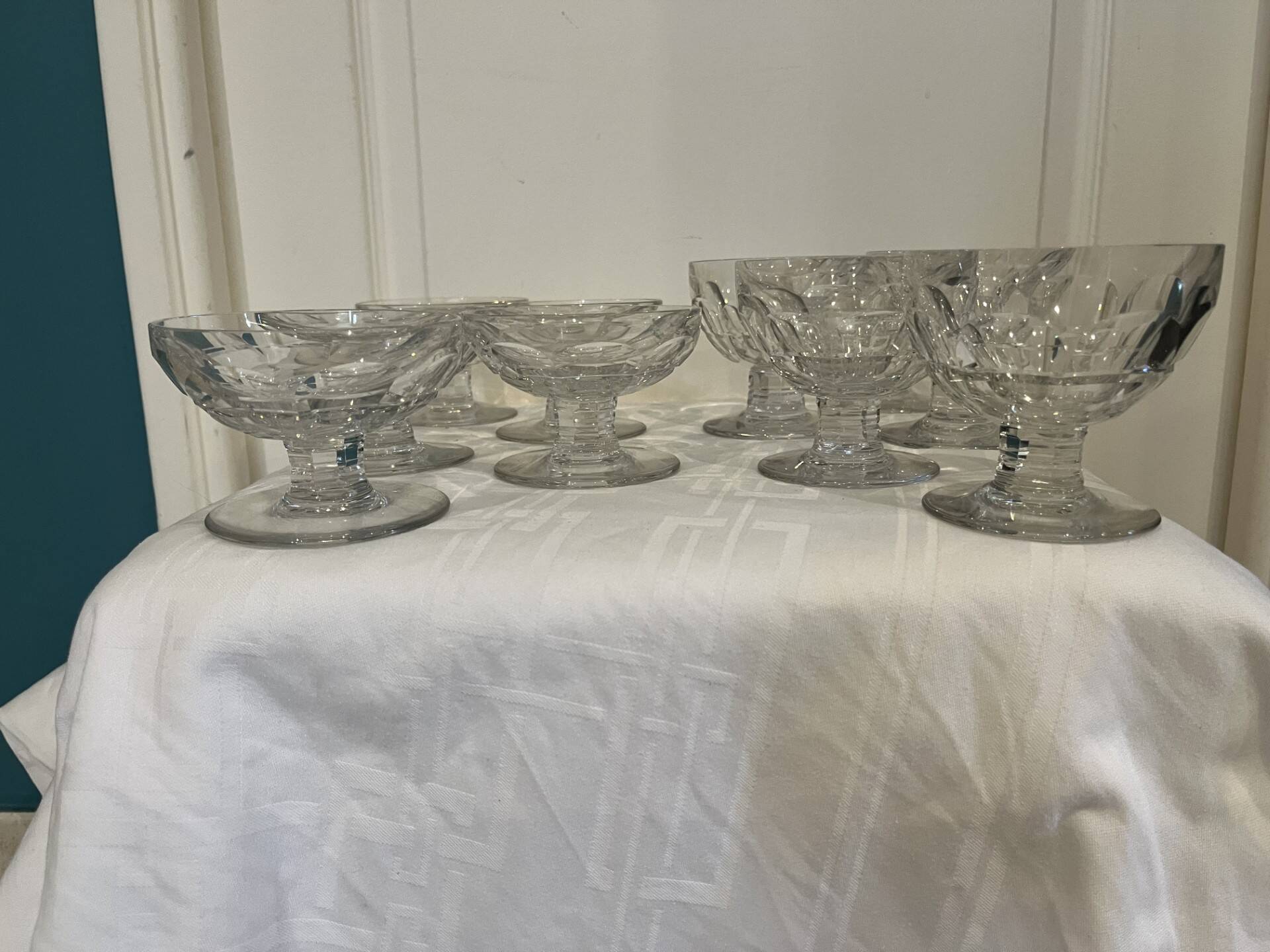 Set of Champagne flutes