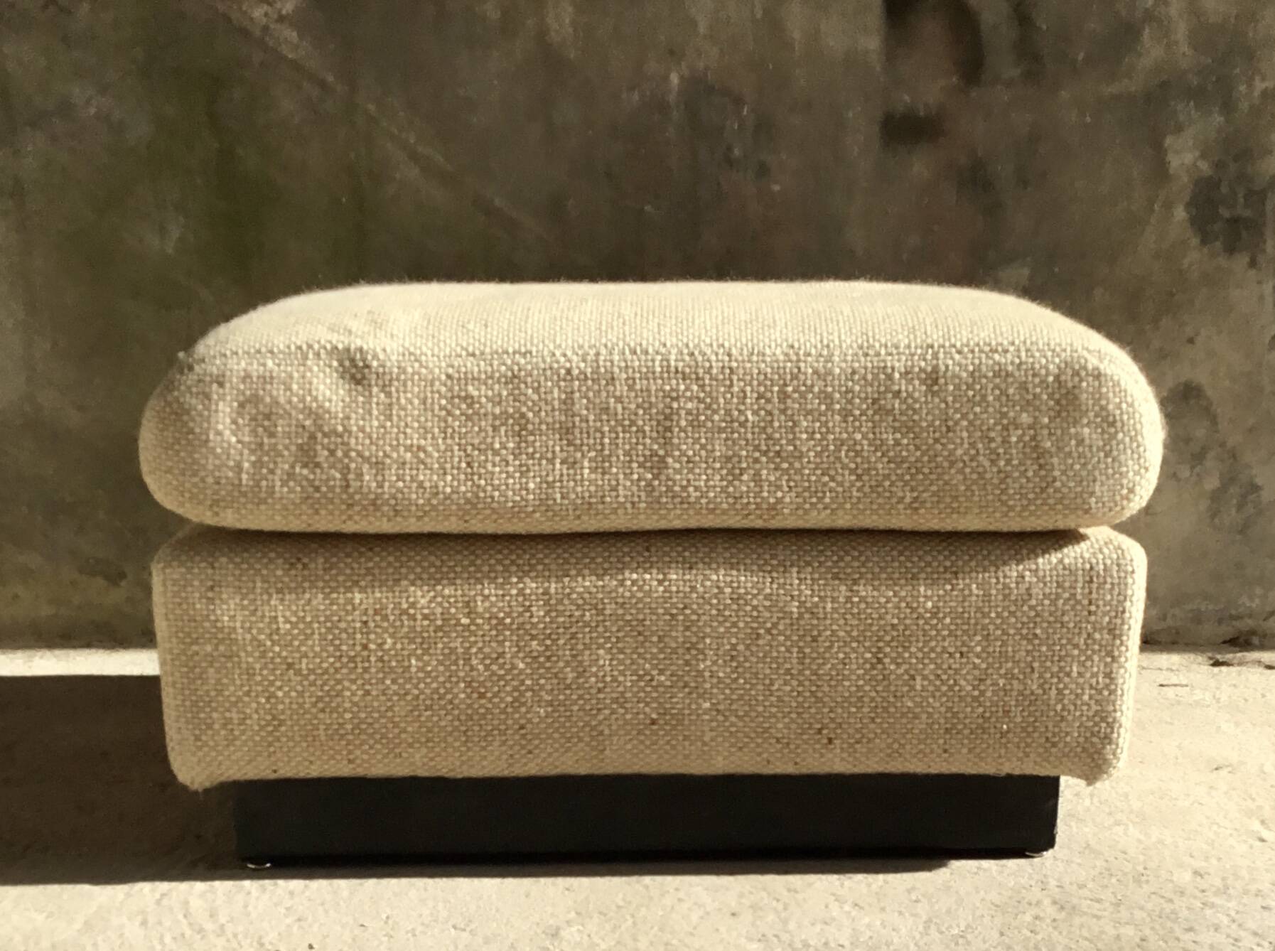 Side table or footrest by Eddie Harlis for Mobilier International