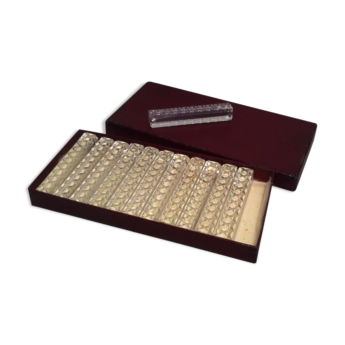 12 vintage knife holder