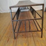 Metal bench