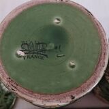 6-piece smoking service of enamelled earthenware