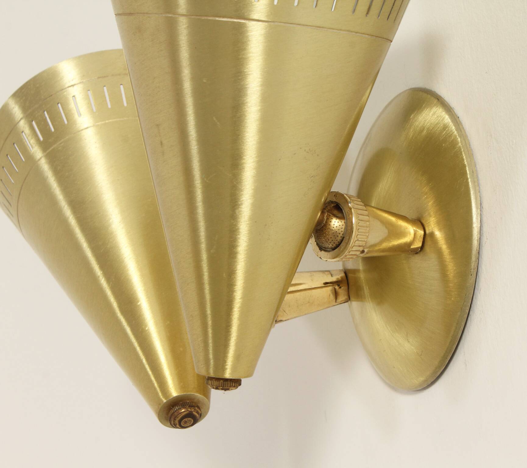 Rotating double wall lamp by Lightcraft, California, USA, 1950.