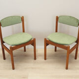 Set of two oak chairs, Danish design, 1960s, designer: Jørgen Baekmark, manufacturer: FDB Møbler