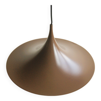Brown metal "Witch Hat" pendant lamp - design Claus Bonderup - Fog & Morup