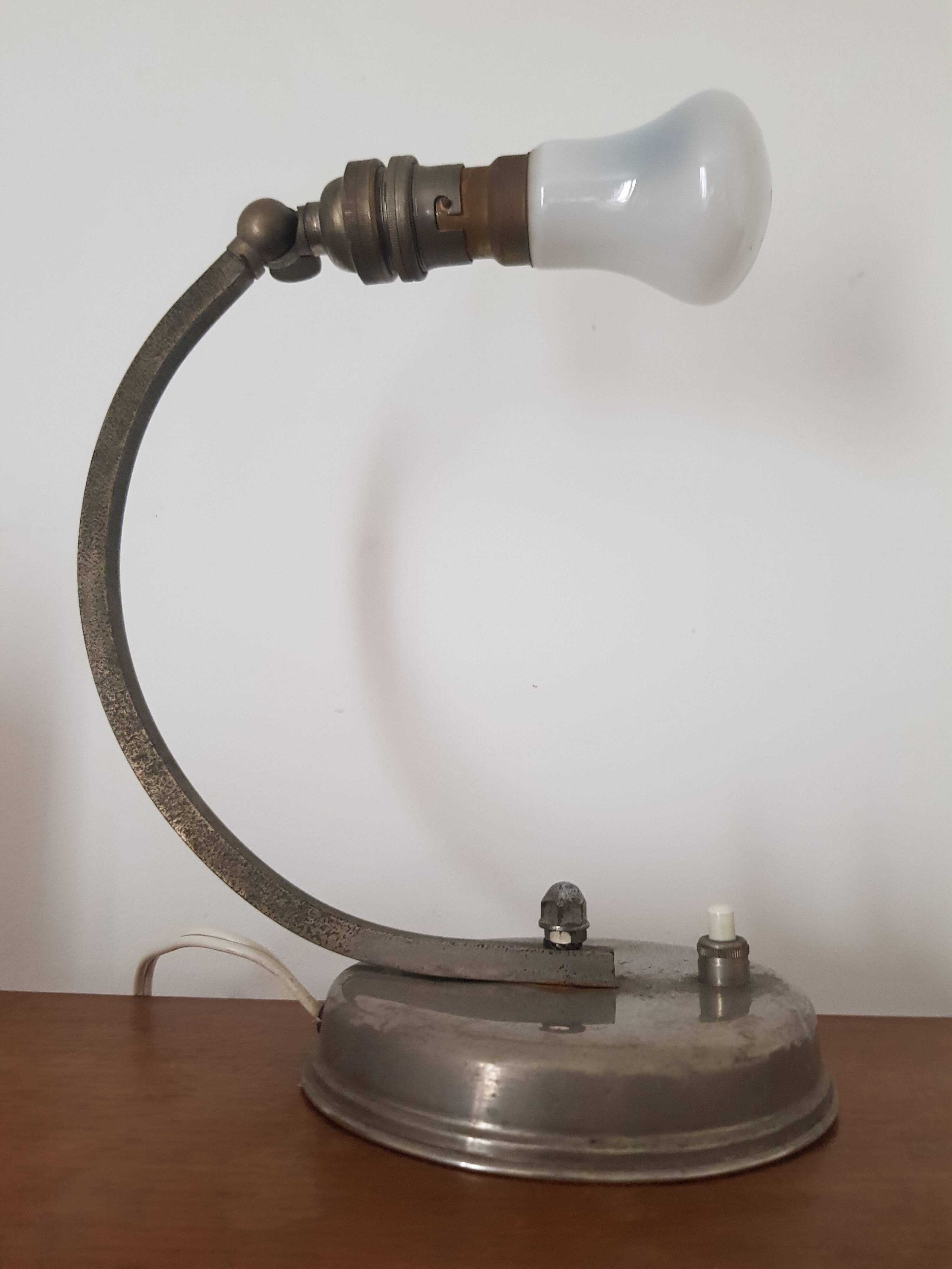 Lampe industrielle annees 50