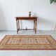 oriental vintage Keshan carpet Adoros, Persian carpet 86 x 180 cm