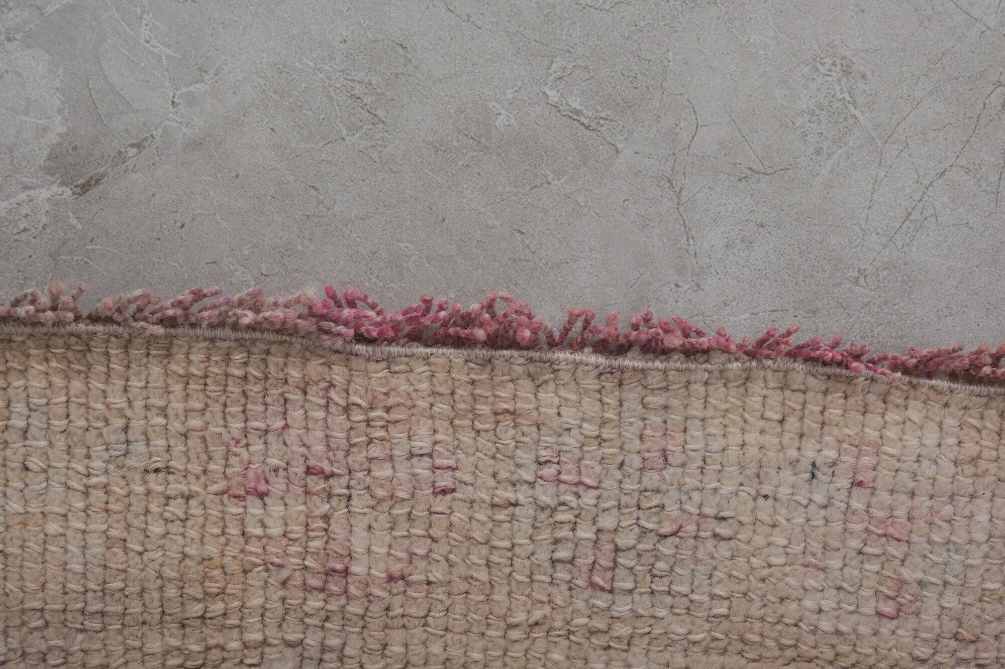 Vintage Turkish hallway rug 92x440 cm