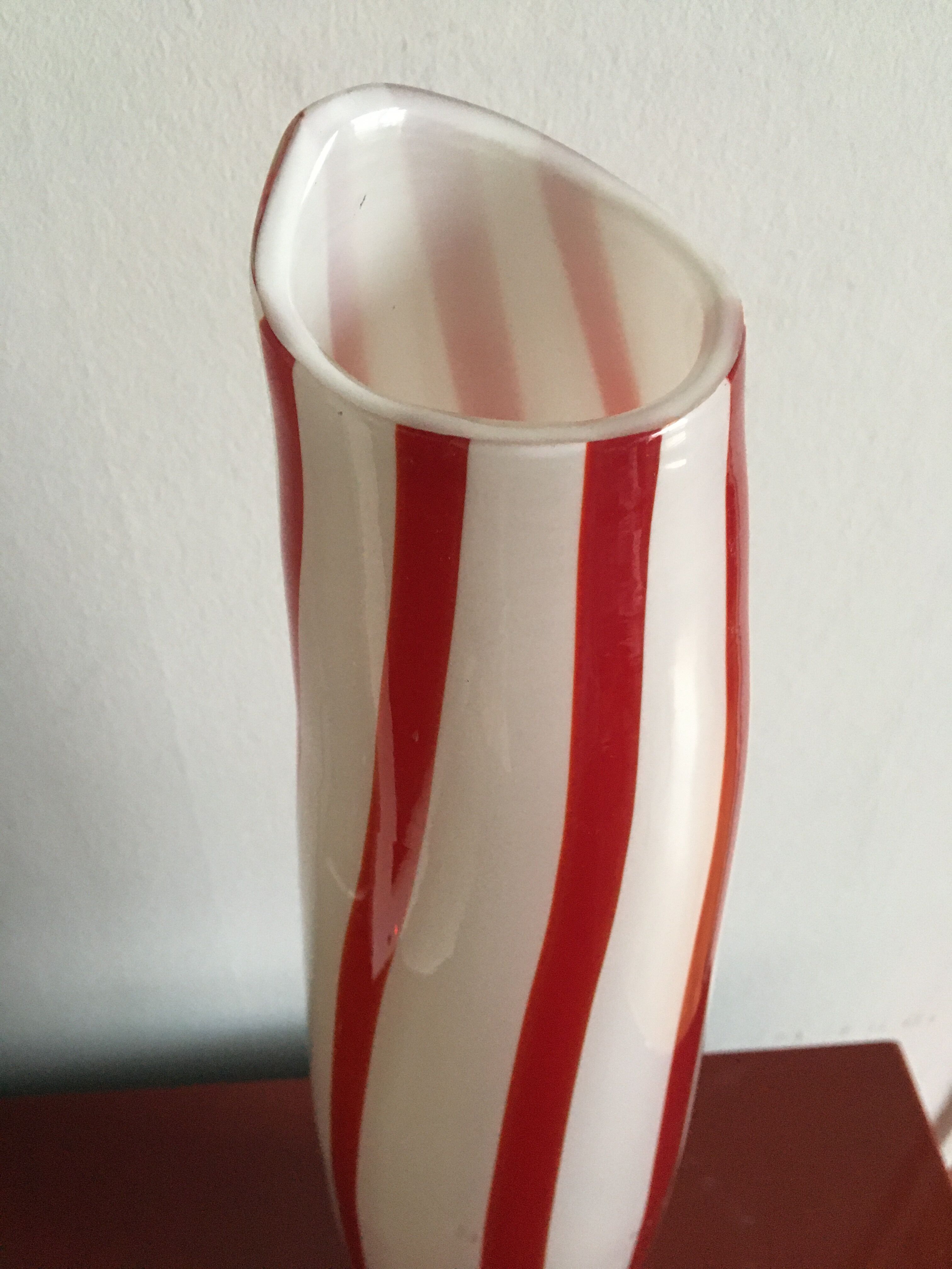 Murano swirl vase