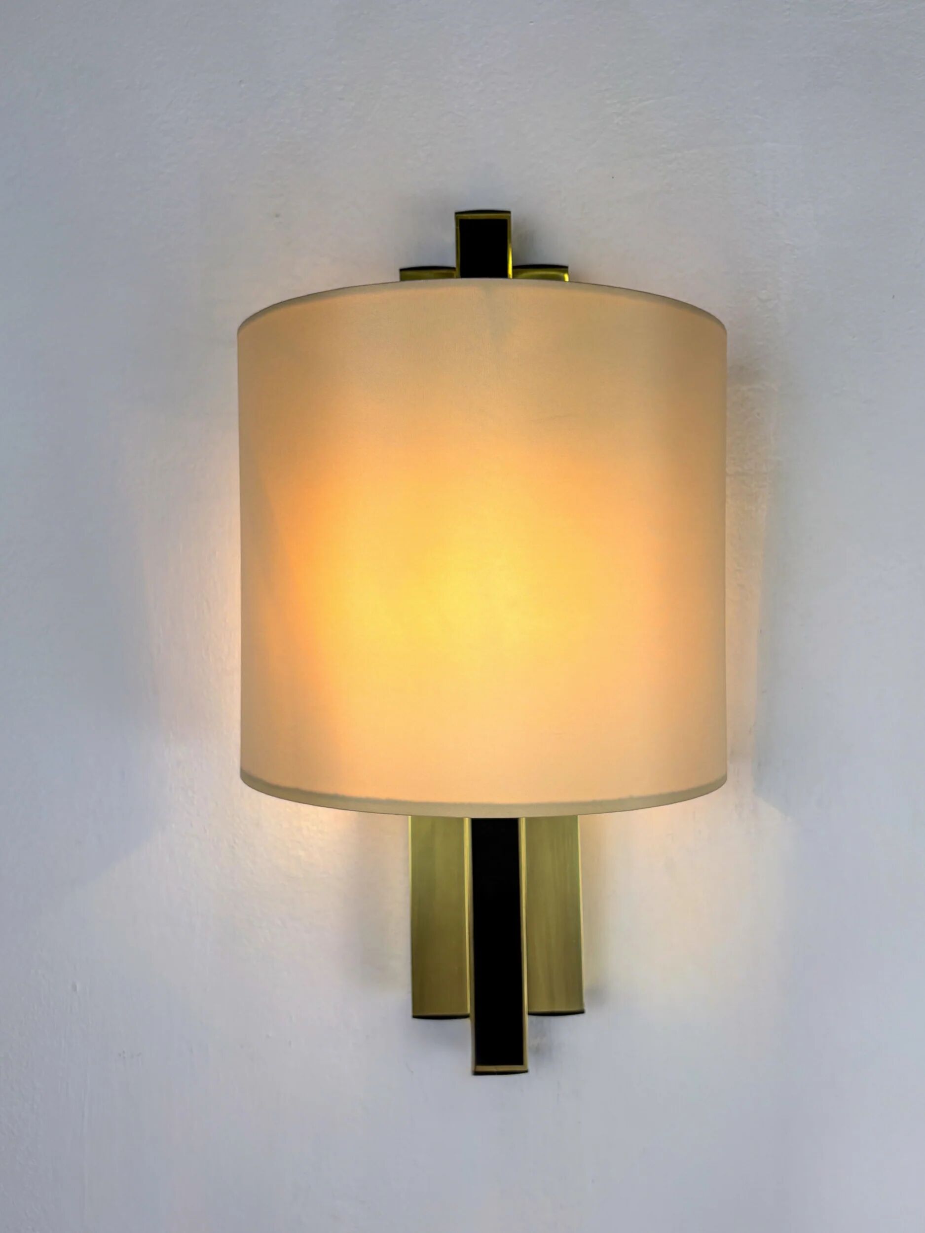 Geometric wall lamp by Bd Lumica, Italy, 1970s