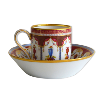 Tasse "Cantharide" Ancienne Manufacture Royale de Porcelaine de Limoges