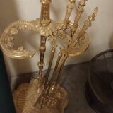 Louis XV style fireplace servant