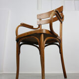 Antique bentwood armchair
