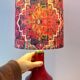 Lampe d'accent recyclée – céramique ouest-allemande | sans fil | pièce unique