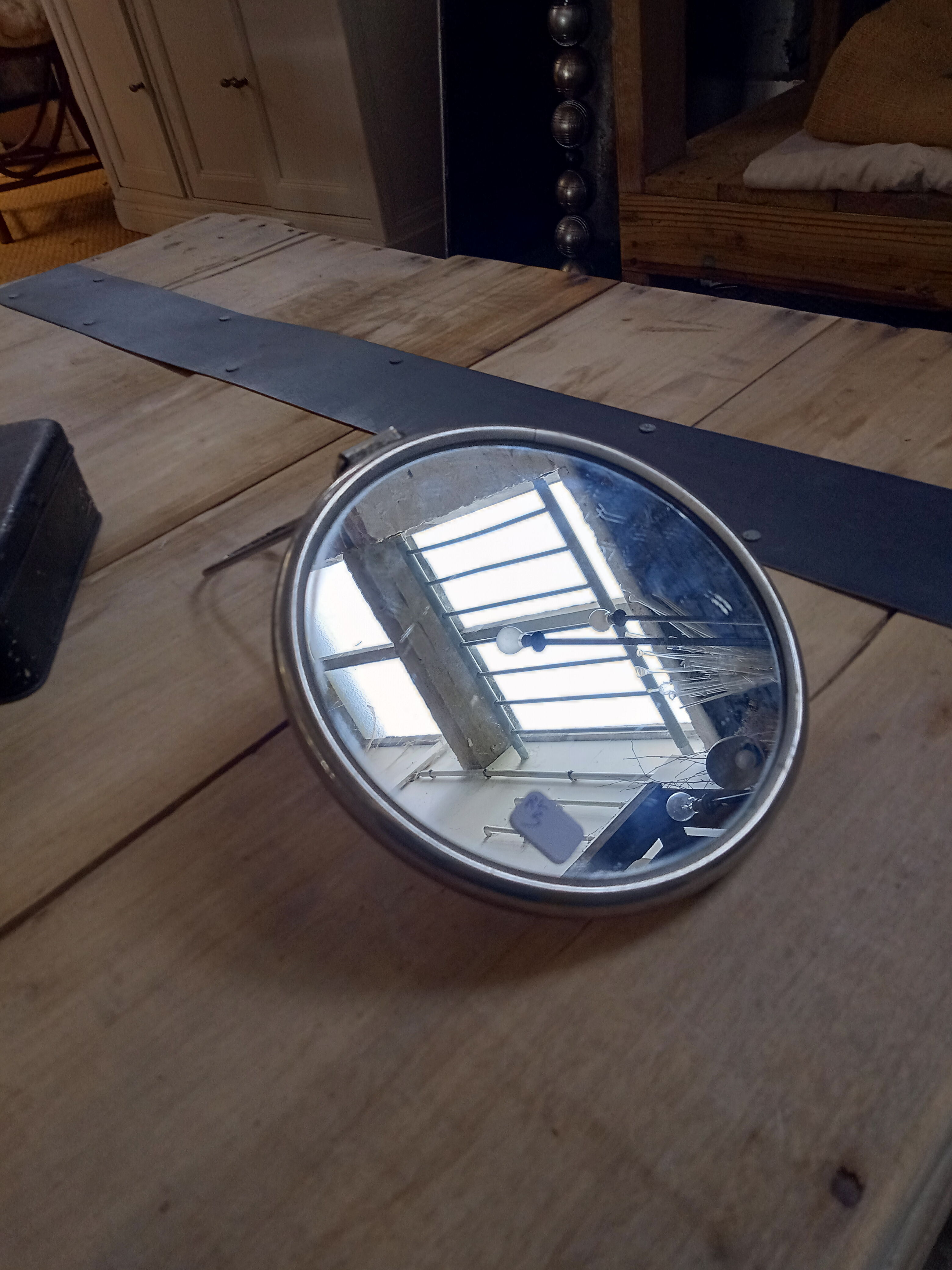 Barber mirror