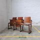 Vintage foldable theatre seats