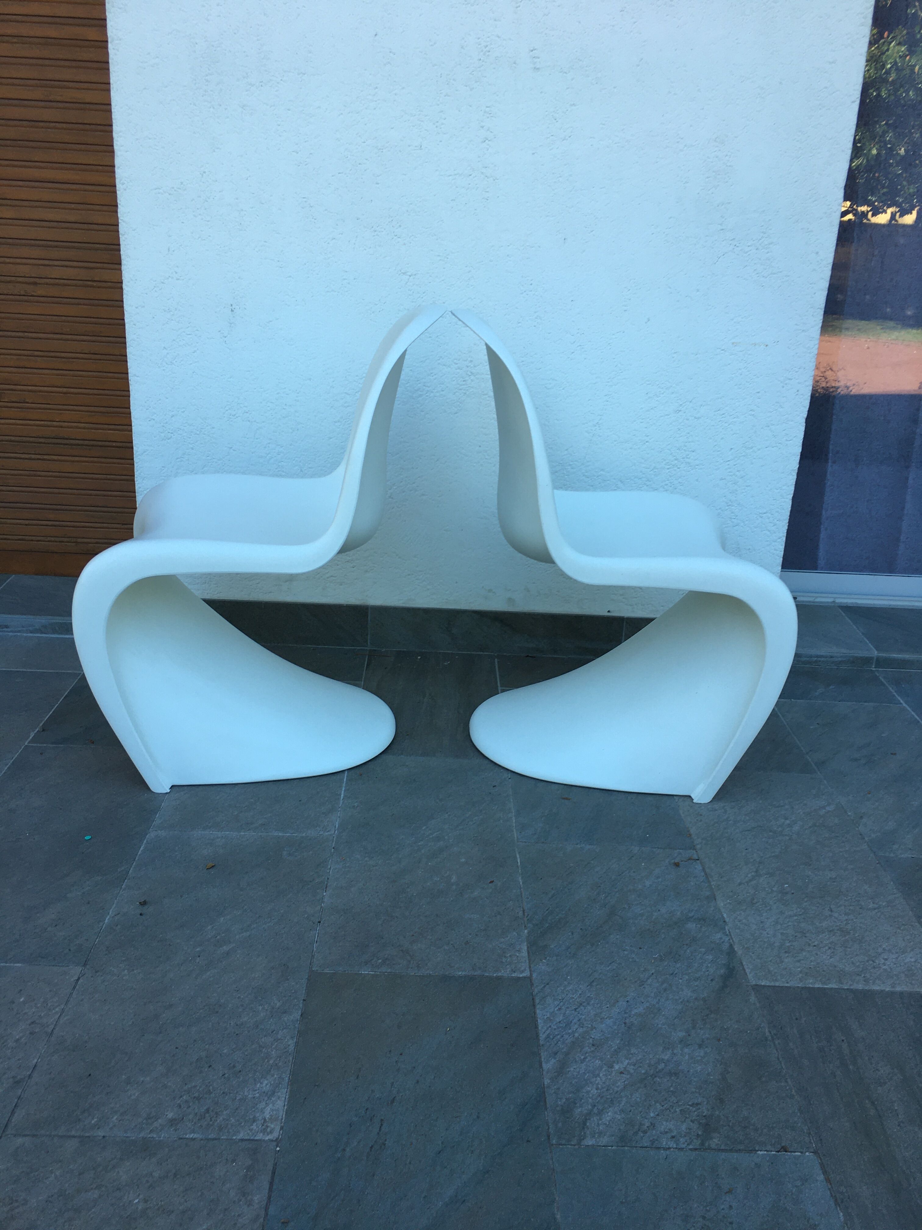 2 chairs Verner Panton S Chair pantan Chair