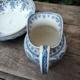 Set of pitcher and bowl U&C Sarreguemines Burgos