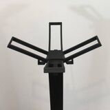 Michele De Lucchi & Tadao Takaichi for Kartell. Black plastic coat rack "Segmenti". Italy. 1989