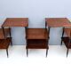 Walnut coffee table model "T8" by Vico Magistretti for Azucena, Italy