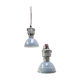Pair of industrial lamps.