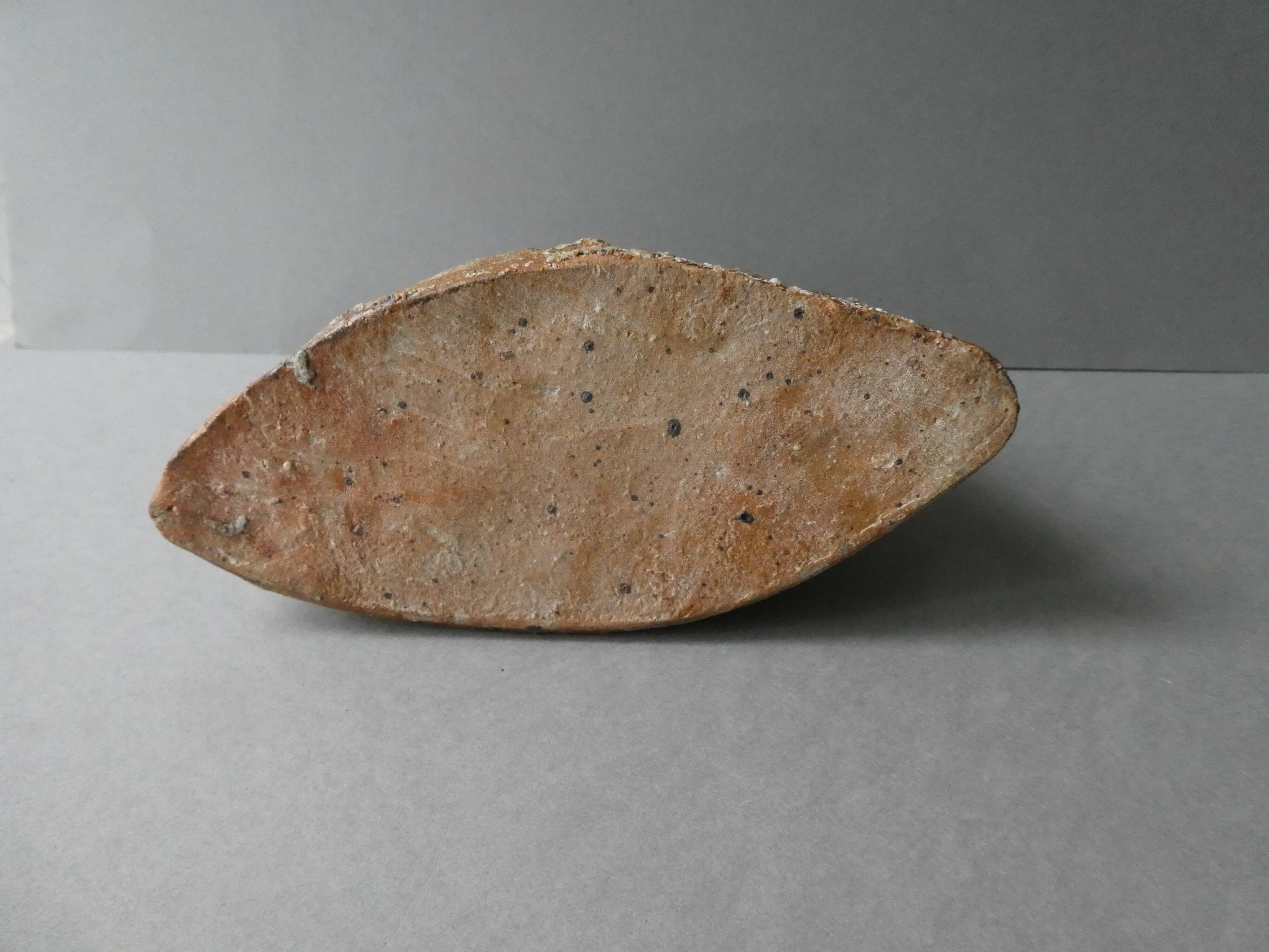 Sandstone vase by Claude Gaget, la Borne, 70s