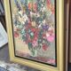 Flower Bouquet Painting by Anton Lamprecht, oil on canvas