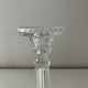 Bougeoir en verre 