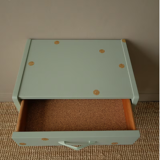 Vintage bedside table 50 feet compass for child