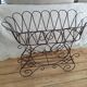Antique iron plant stand