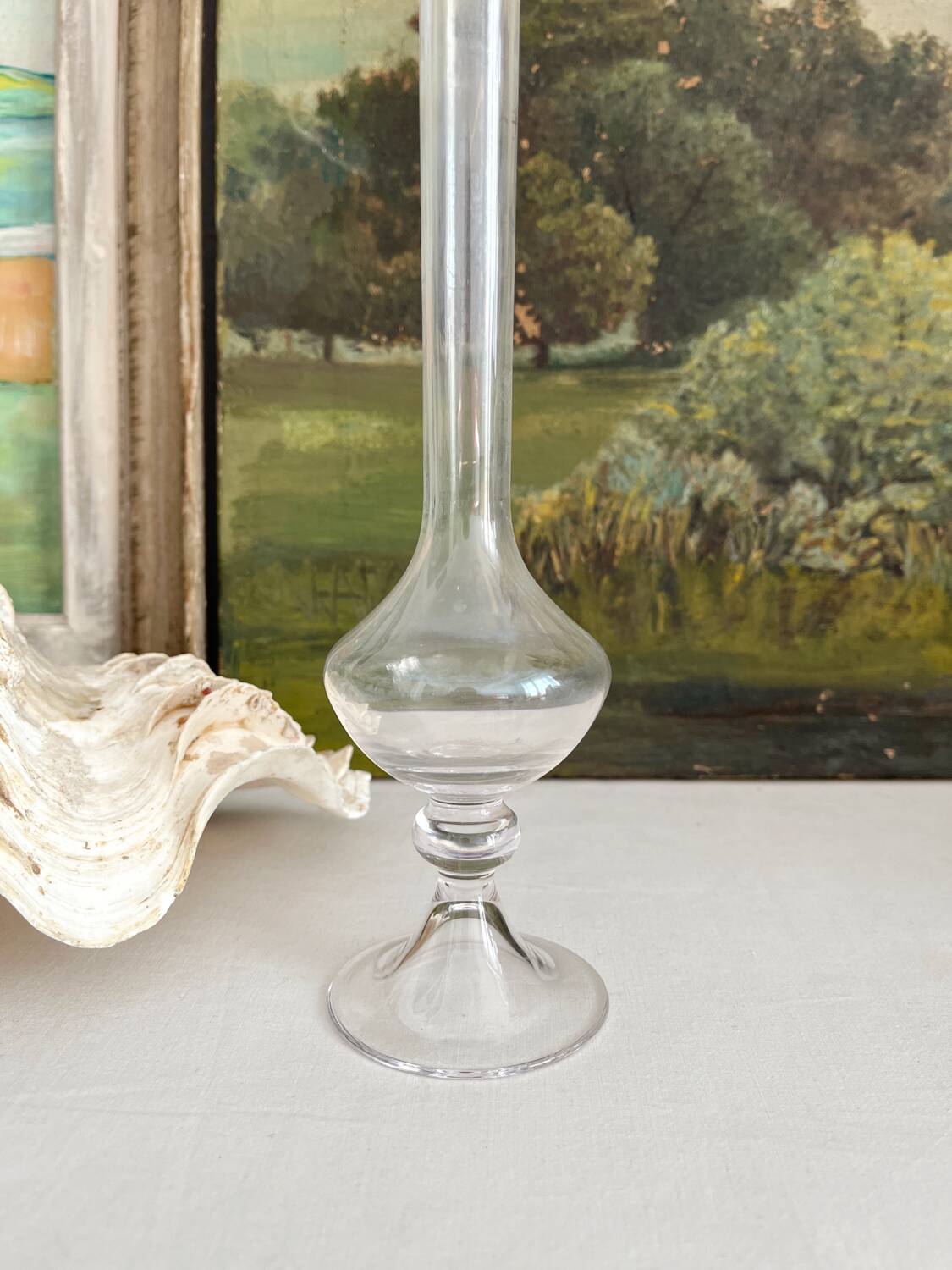 Vannes crystal soliflore vase