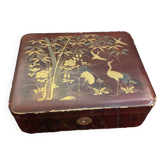 Old Japanese lacquer box