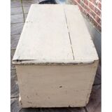 Vintage wooden trunk