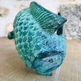 Fish soliflore in bronze