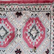 Vintage carpet Uzbek Bukhara handmade 32cm x 97cm 1970s