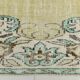 Tapis persan oriental vert clair et jaune 5x8, 165x238 cm