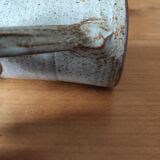 Blue grey ceramic milk jug