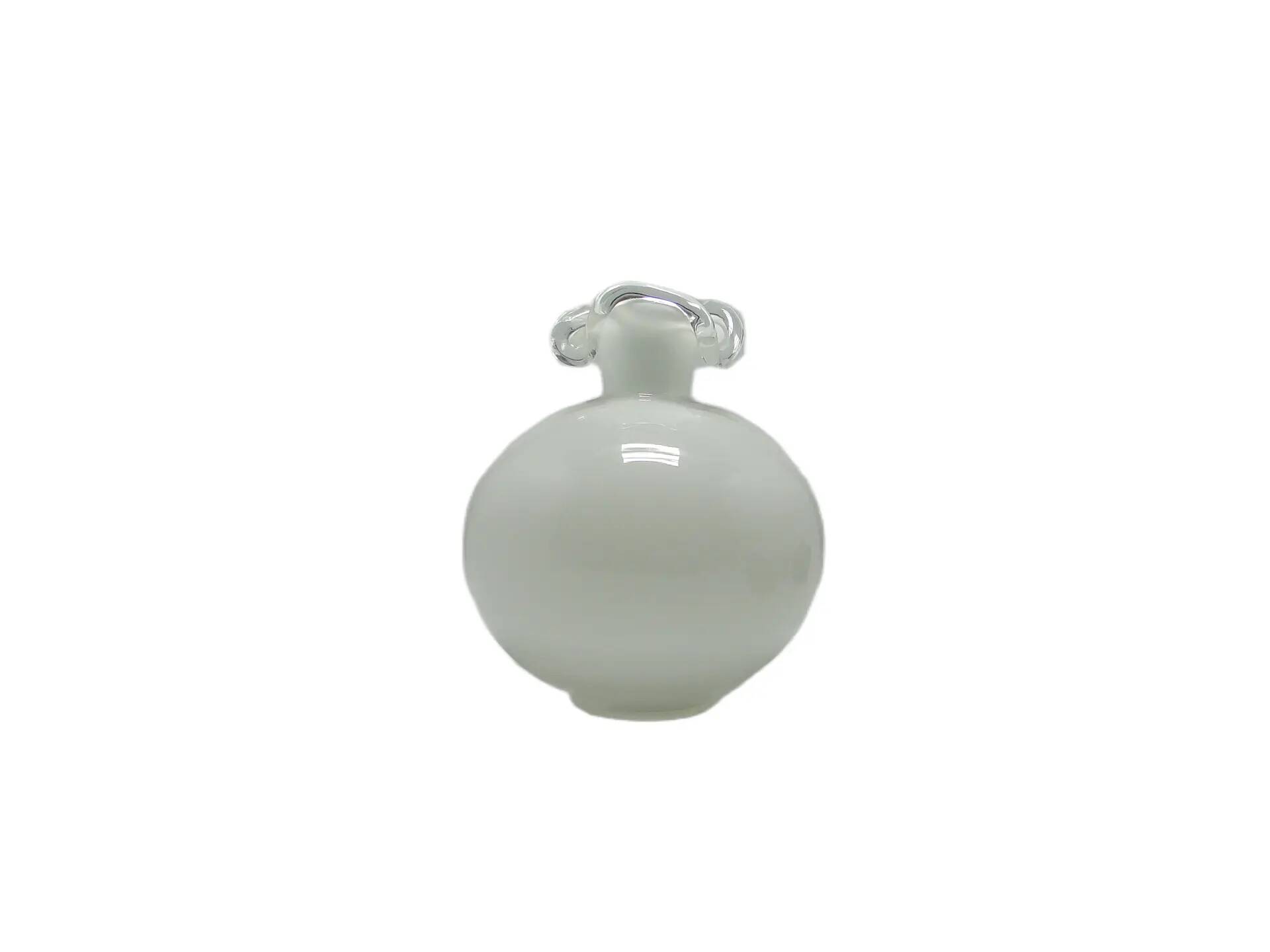 Vase, mid-century modern, glass, Poland, 1970s