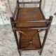 Vintage Rattan Bedside Table #E092
