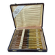 Coffret  12 fourchettes  à crustacés  vintage