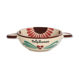 Charming Bowl, first name ALFONSE, rustic