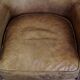 Set of 2 nice, subtle cowhide armchairs with reversible Kelim seat cushions