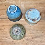 Set of 3 stoneware bowls