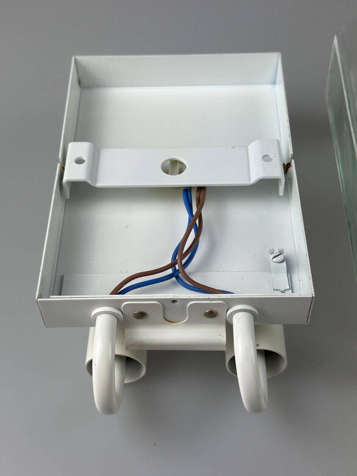 60s 70s wall lamp Glashütte Limburg Germany Glass & Metal Age Design