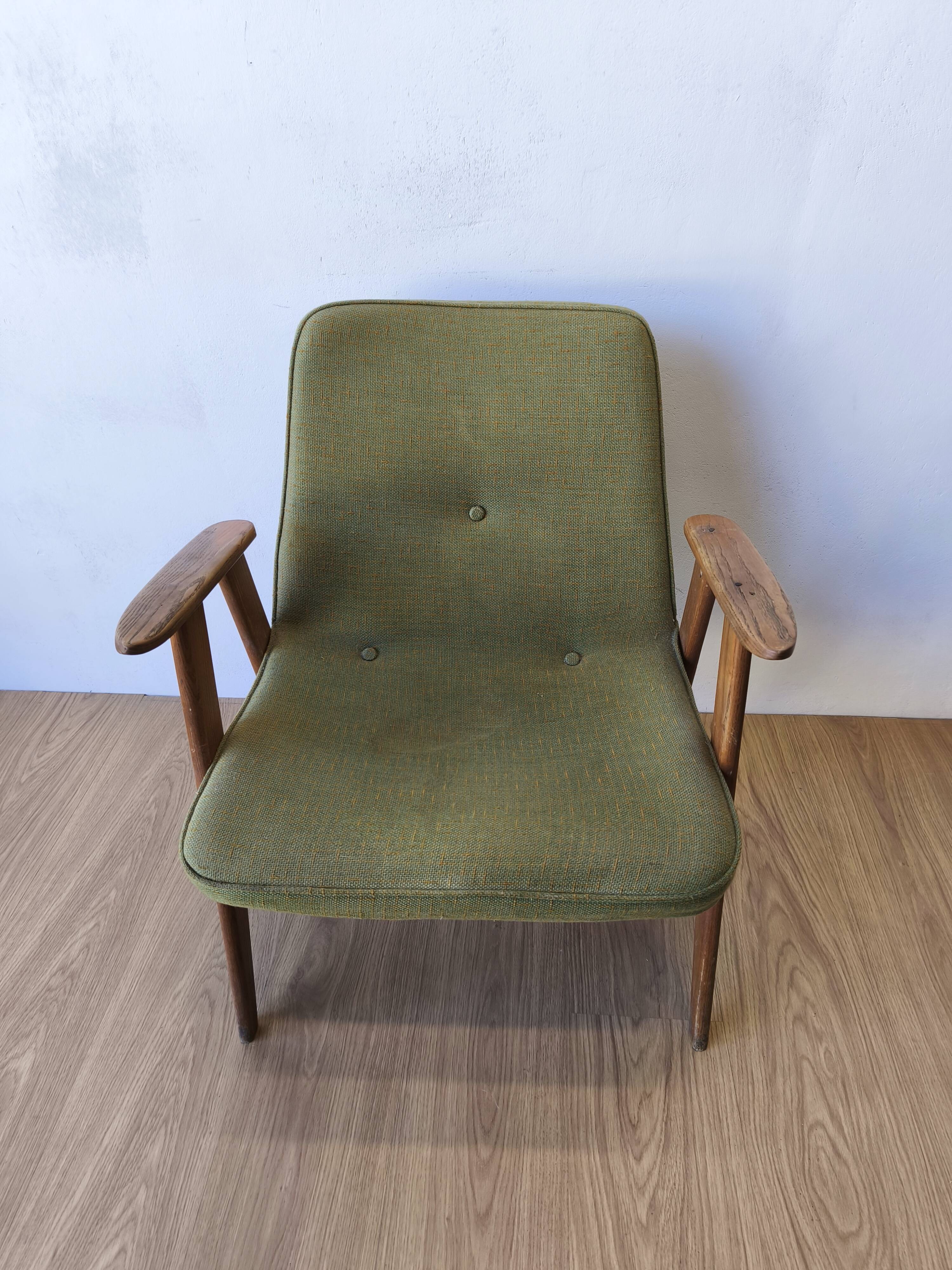 Armchair model 366 Chierowski 70s.