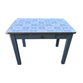 Restored wooden kitchen table