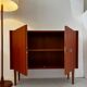 Buffet enfilade étroite scandiinave en teck
