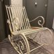 Fauteuil fer forgé
