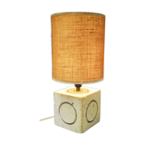Albert Tormos stone cube lamp 70s
