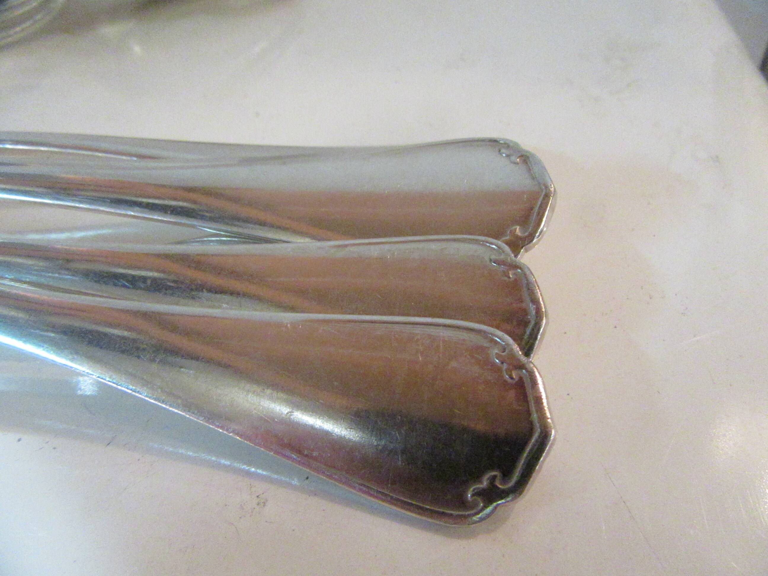 Christofle cutlery Japanese model 6 forks 6 tablespoons 6 teaspoons